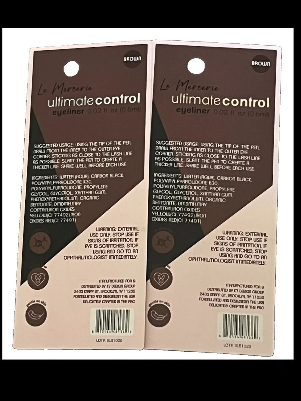 Le Mercerie Ultimate Control Liquid Eyeliner Pen - Brown